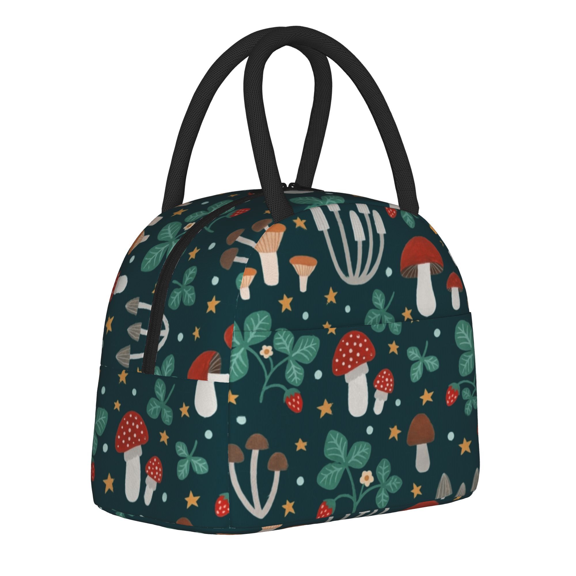 Vintage Collectible Lunch Boxes - Collezione Vintage Mushroom: Borse Termiche per