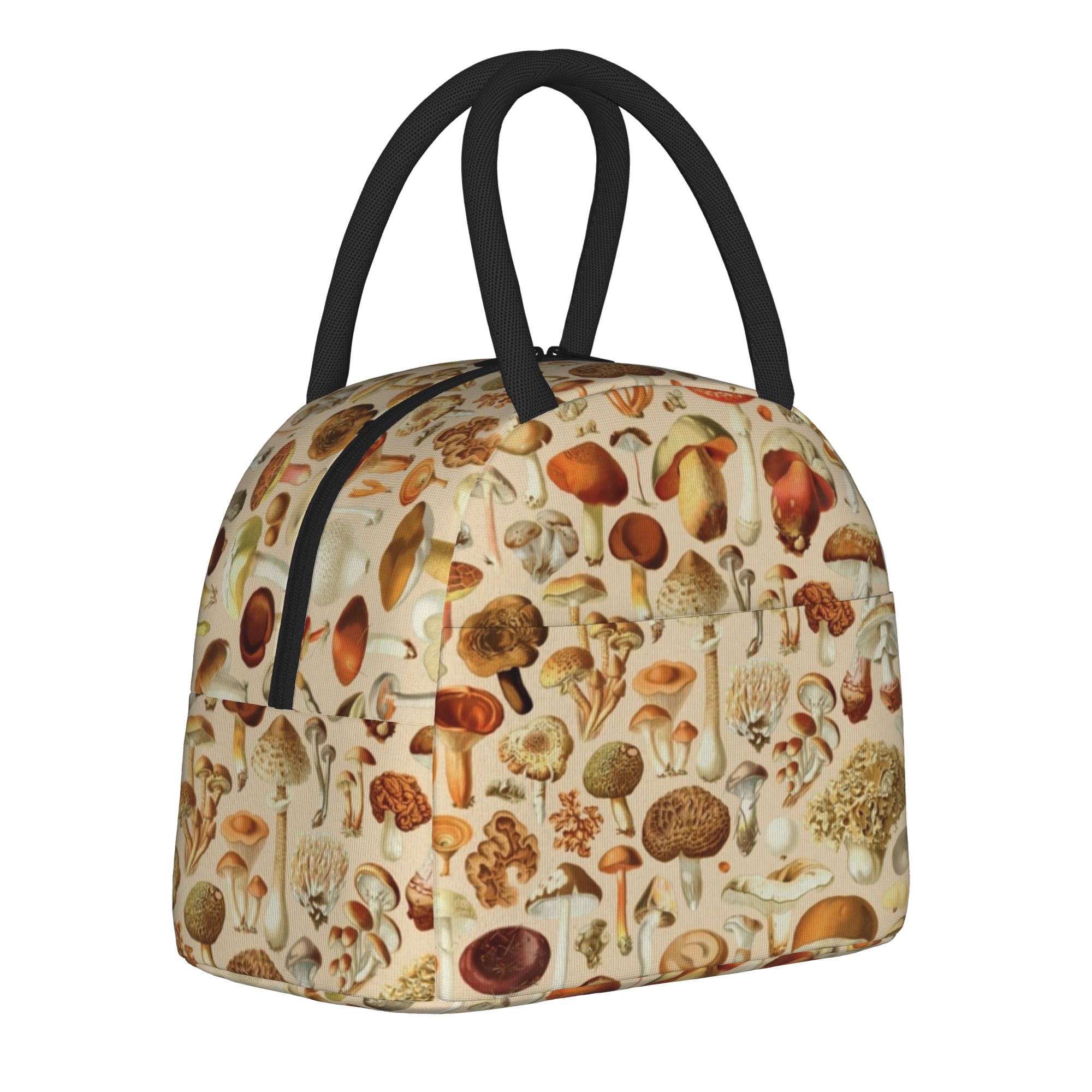 Vintage Collectible Lunch Boxes - Collezione Vintage Mushroom, borse termiche per