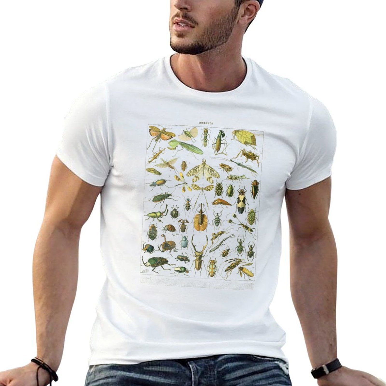 Collectible Vintage T Shirts - T-shirt Vintage Insect Collection T-shirt basic