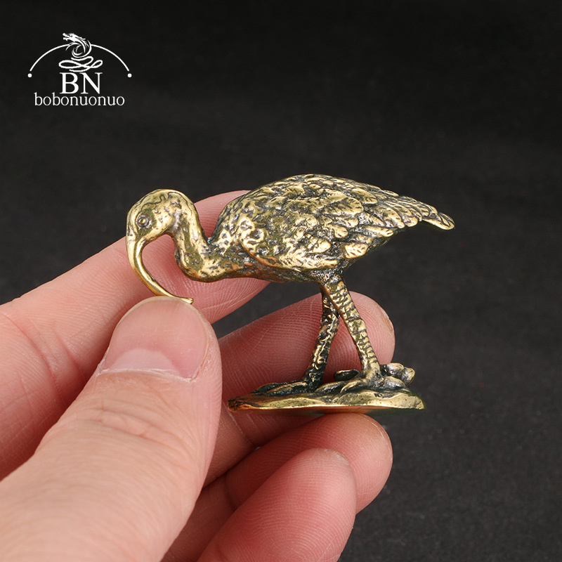 Vintage Collectible Ornaments - Statuette Vintage in Ottone a Forma