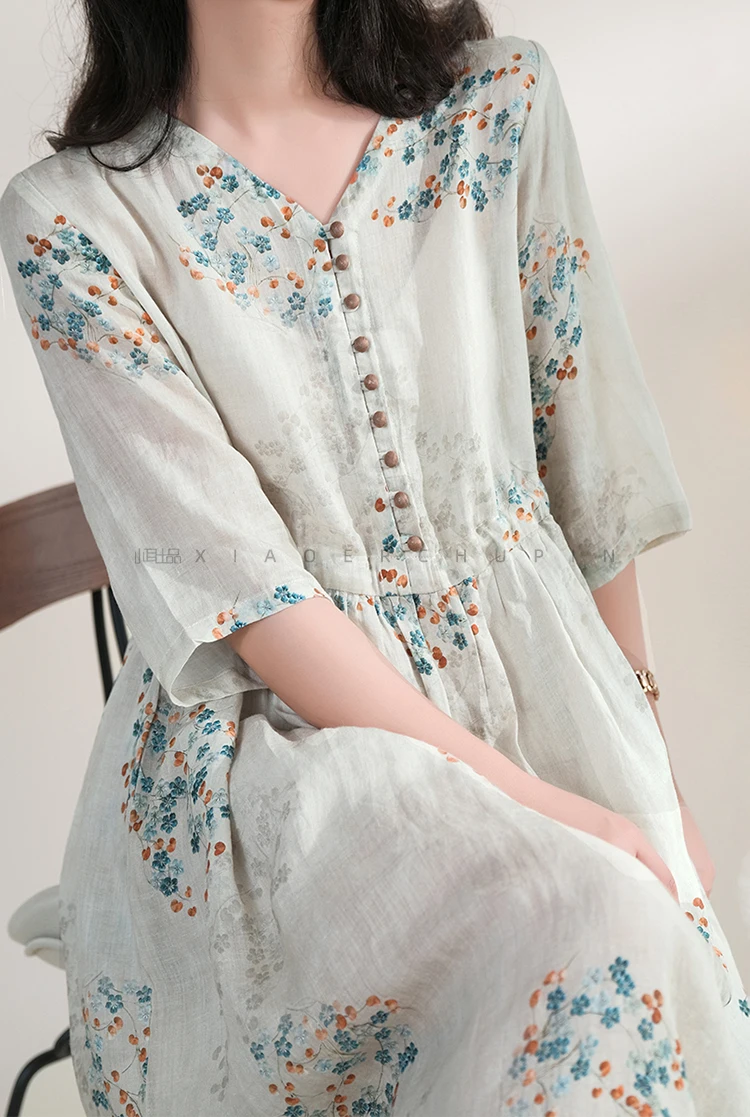 Abito estivo Donna 2025 Stampa - Vintage Collectible Buttons recensione e prezzo