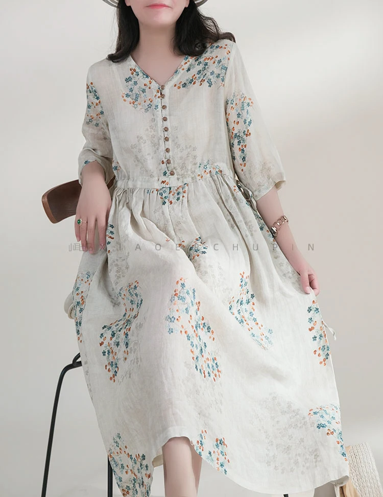 Abito estivo Donna 2025 Stampa - Vintage Collectible Buttons recensione e prezzo