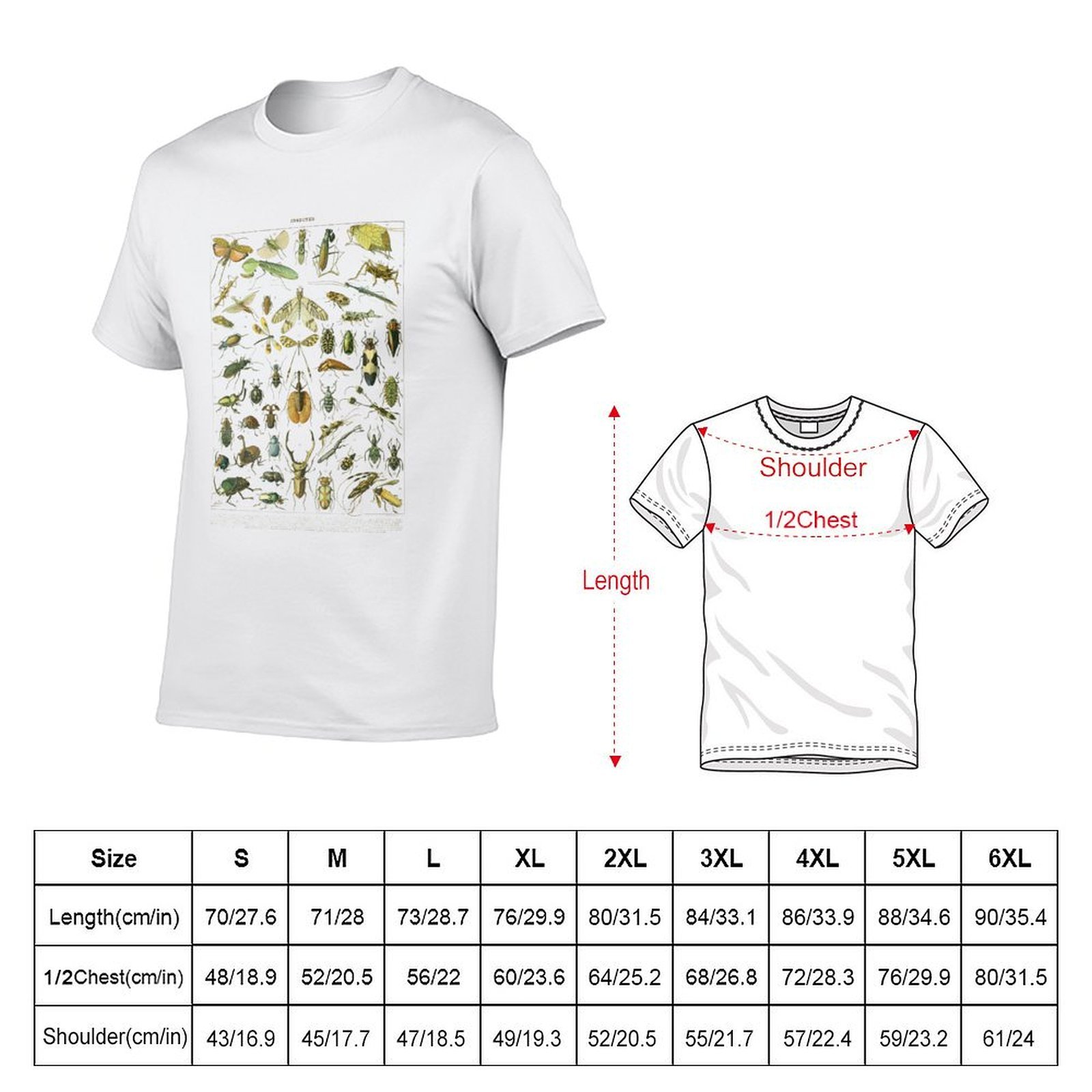 T-shirt Vintage Insect Collect - Collectible Vintage T Shirts recensione e prezzo