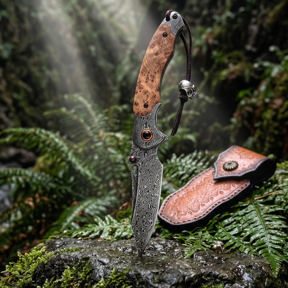 Coltello Pieghevole con Motivo - Vintage Collectible Pocket Knives recensione e prezzo