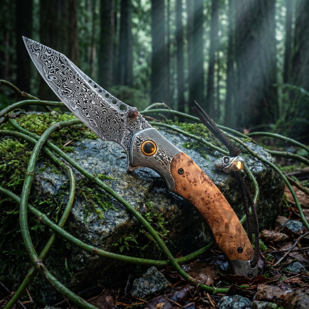 Coltello Pieghevole con Motivo - Vintage Collectible Pocket Knives recensione e prezzo