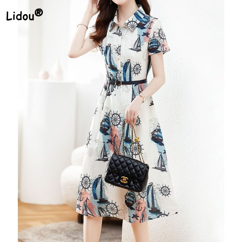 Moda donna elegante abito long - Vintage Collectible Buttons recensione e prezzo